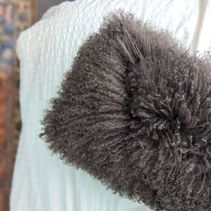 Mongolian Fur Pillow
